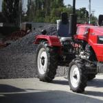 Mini-tractor Uralets, produced by Traktor LLC